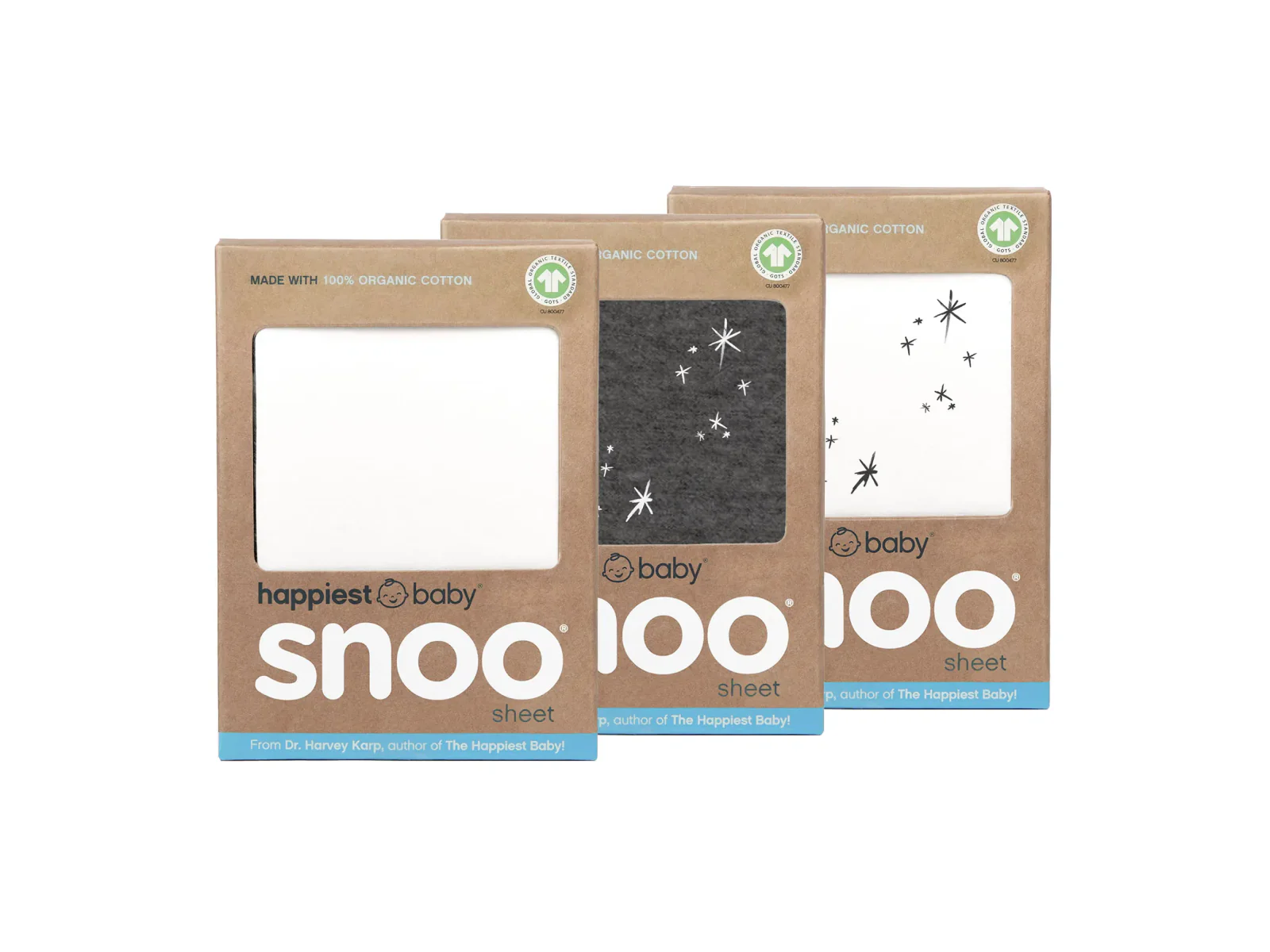 100% Organic Cotton Baby Bassinet Sheets for SNOO - Image 6