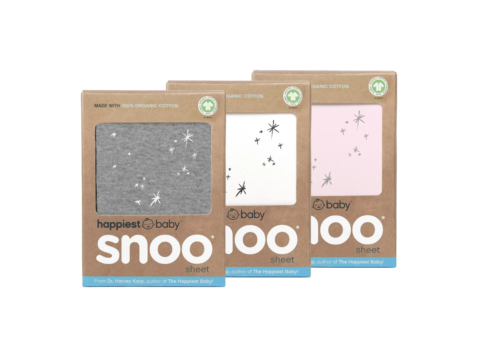 100% Organic Cotton Baby Bassinet Sheets for SNOO - Image 7