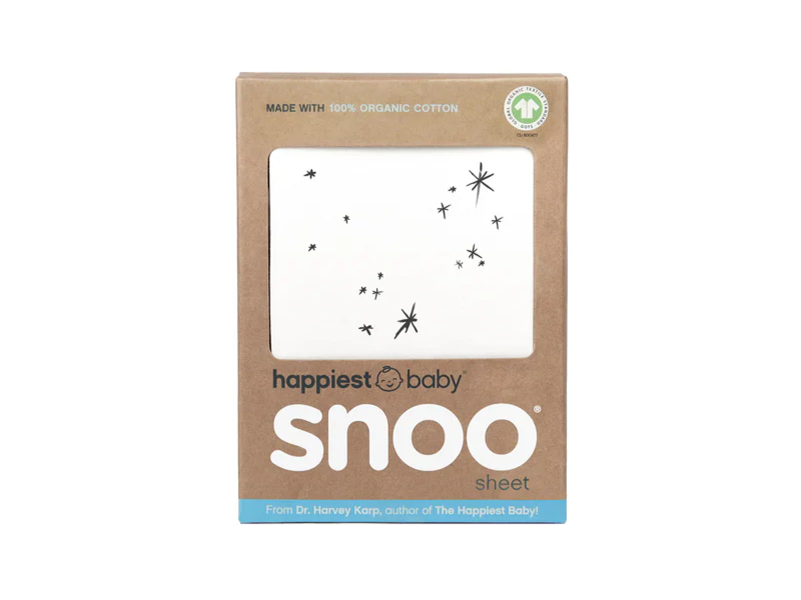 100% Organic Cotton SNOO Baby Bassinet Fitted Sheet - Image 4