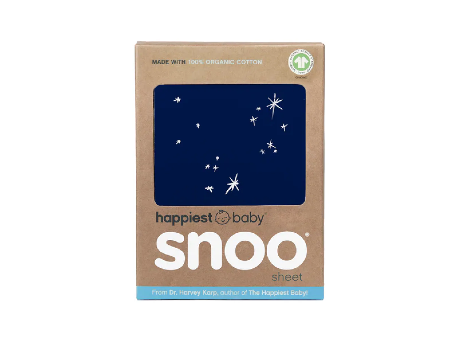 100% Organic Cotton SNOO Baby Bassinet Fitted Sheet - Image 5