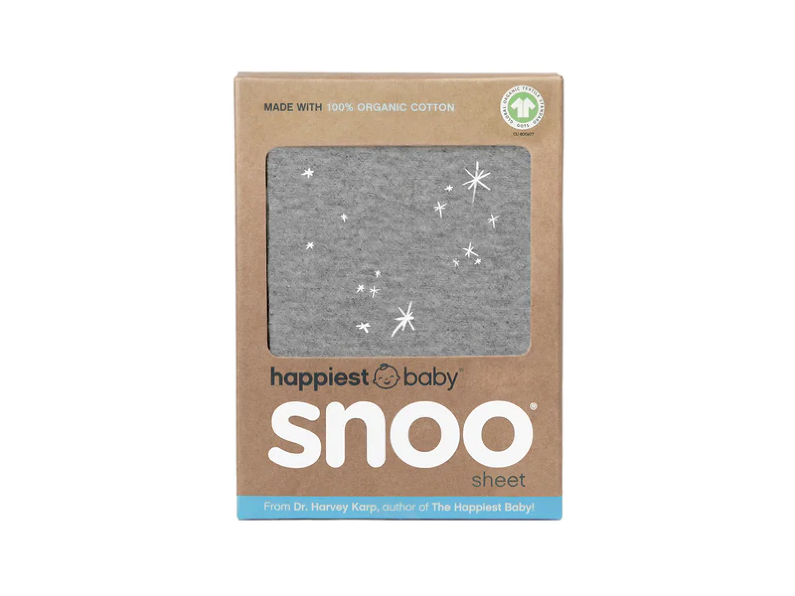 100% Organic Cotton SNOO Baby Bassinet Fitted Sheet - Image 6